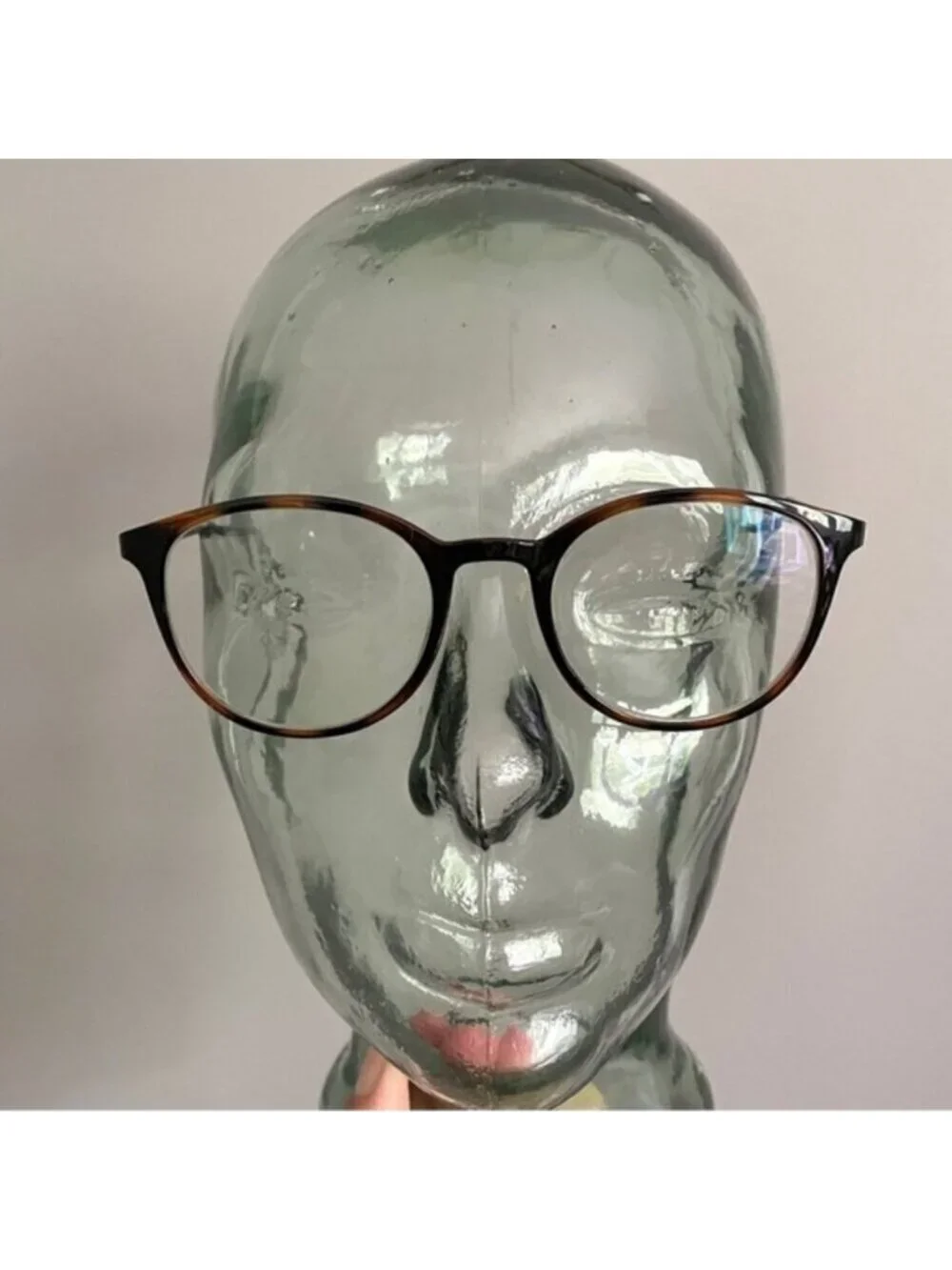 Vintage Gucci Tortoiseshell Round Glasses Frames w/ Case - 50mm 🇮🇹